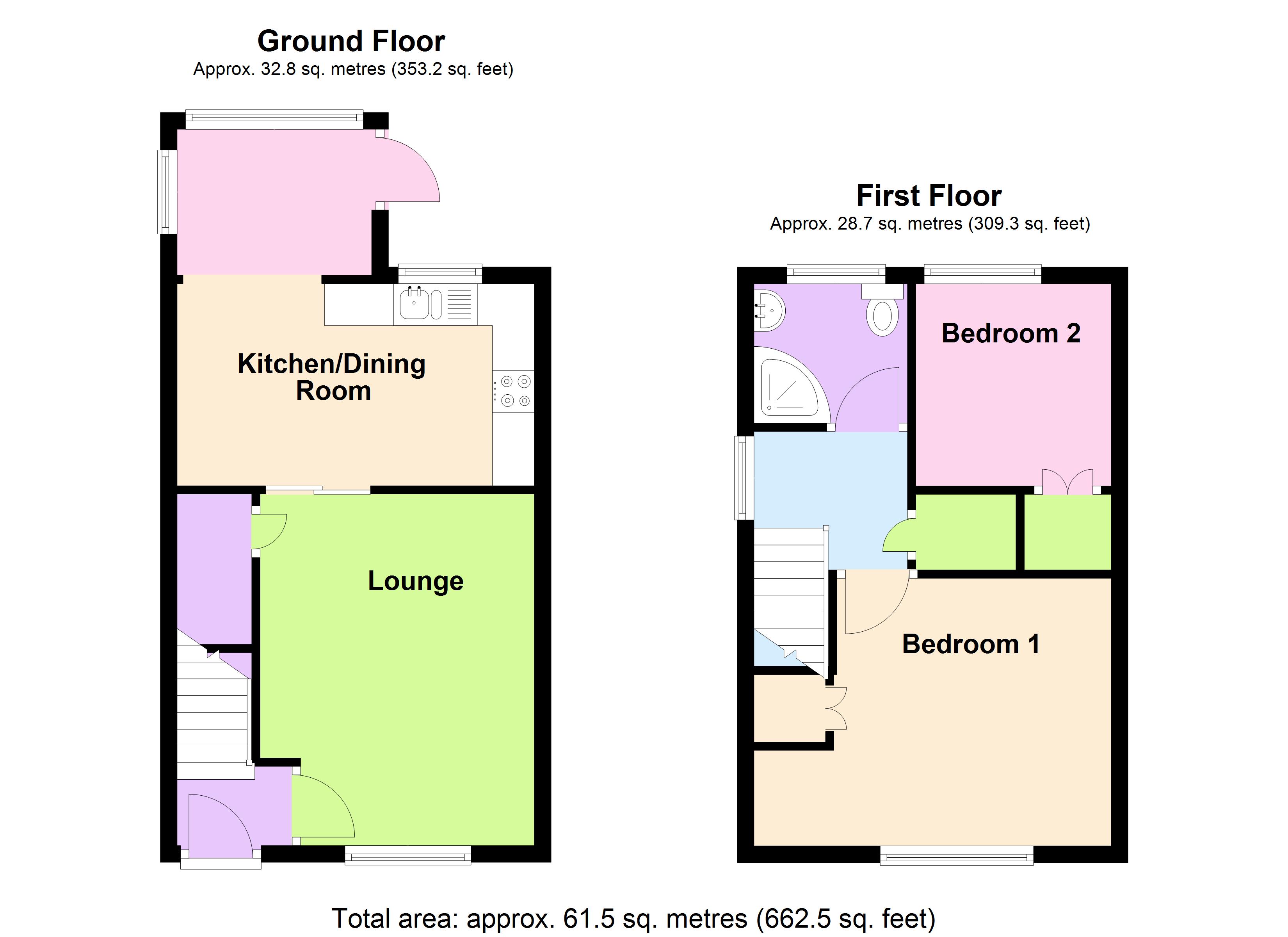 10, Beggs Close, Bridgwater floorplan