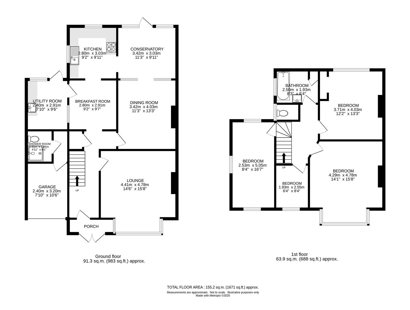 31, Redford Avenue, Wallington floorplan