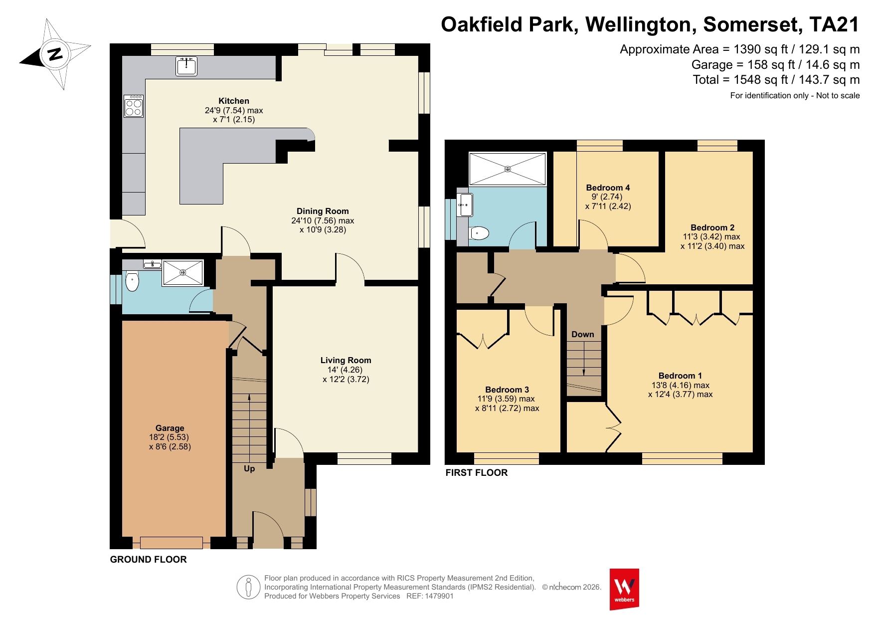 14, Oakfield Park, Somerset floorplan