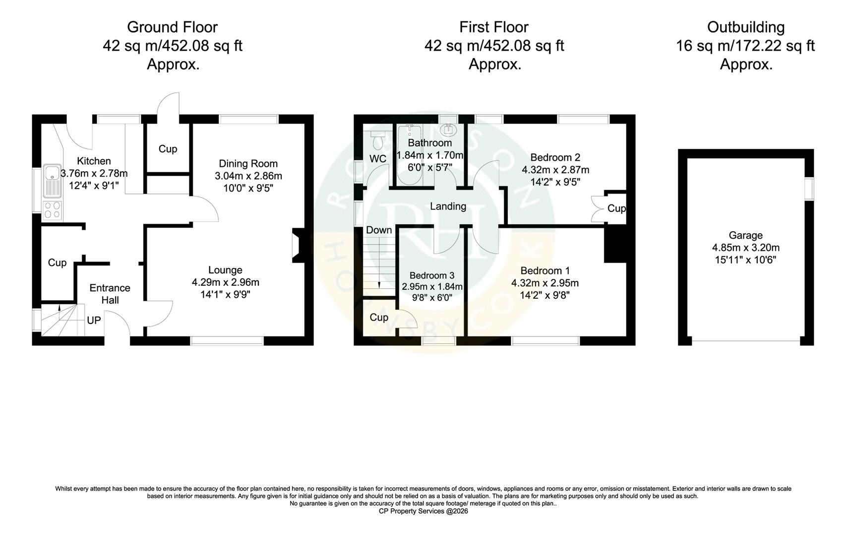 25, Grange View, Doncaster floorplan