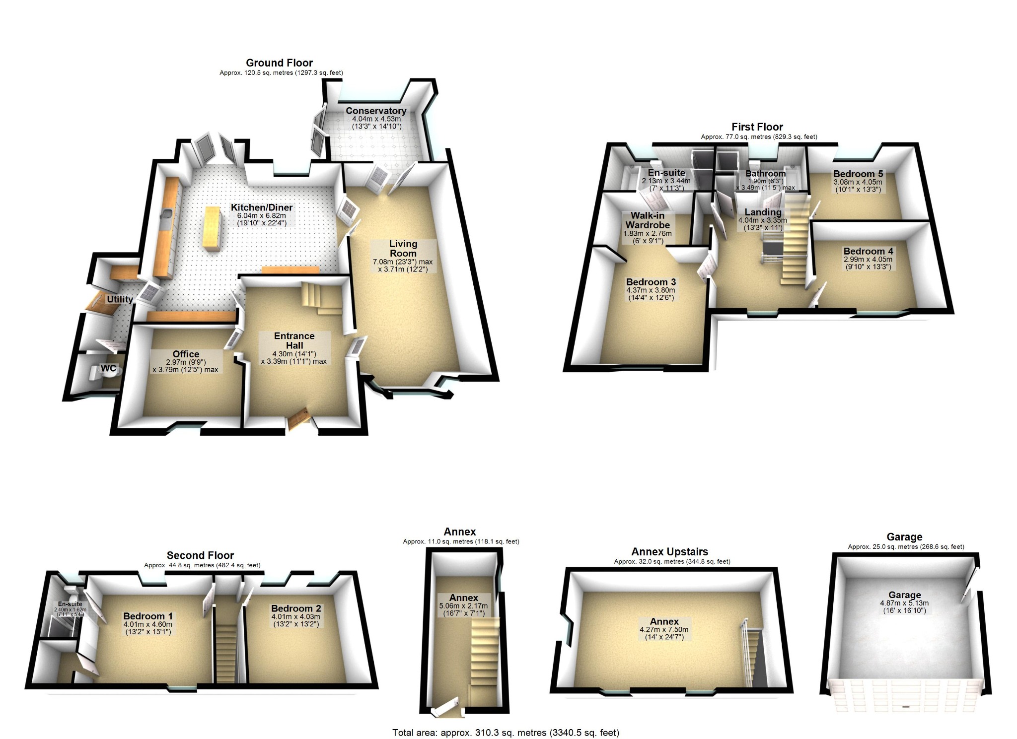10 Pool View, Winterley, Cheshire floorplan