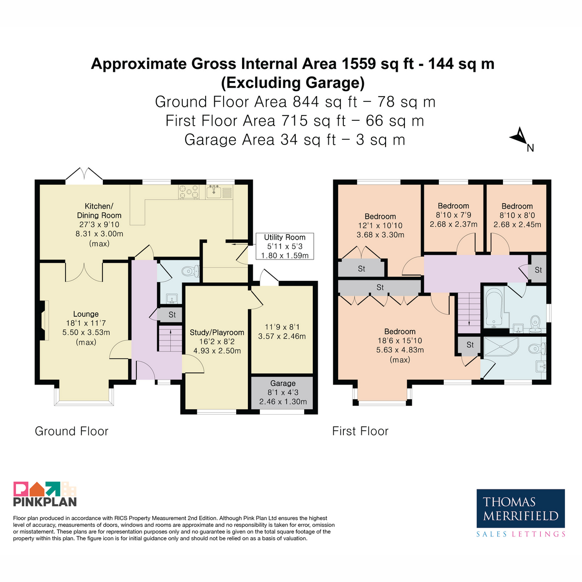 3, Cherwell Close, Didcot floorplan