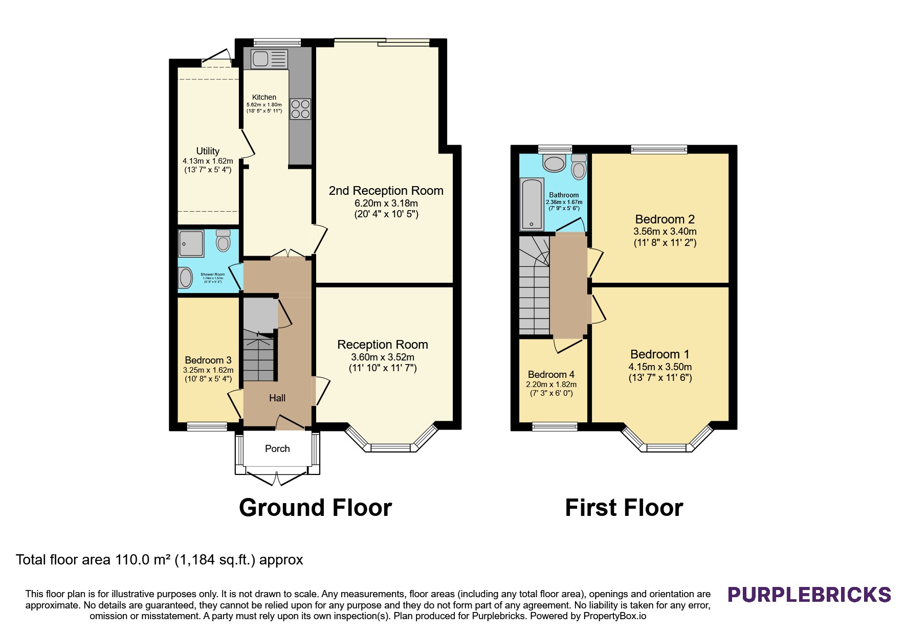 15, Dover Road, London floorplan