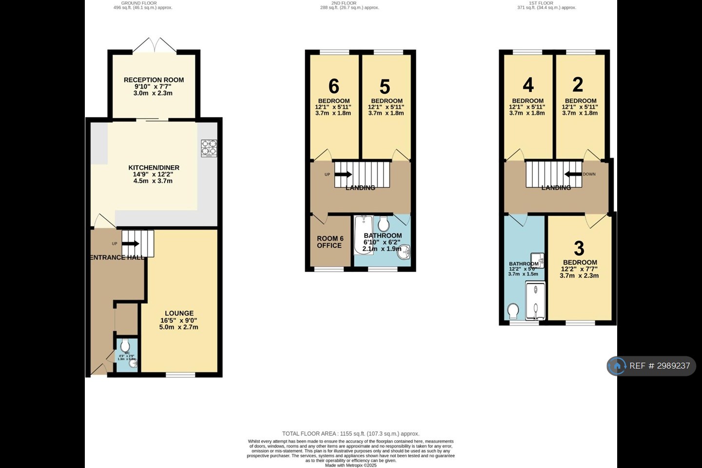 Small Lane, Bristol floorplan