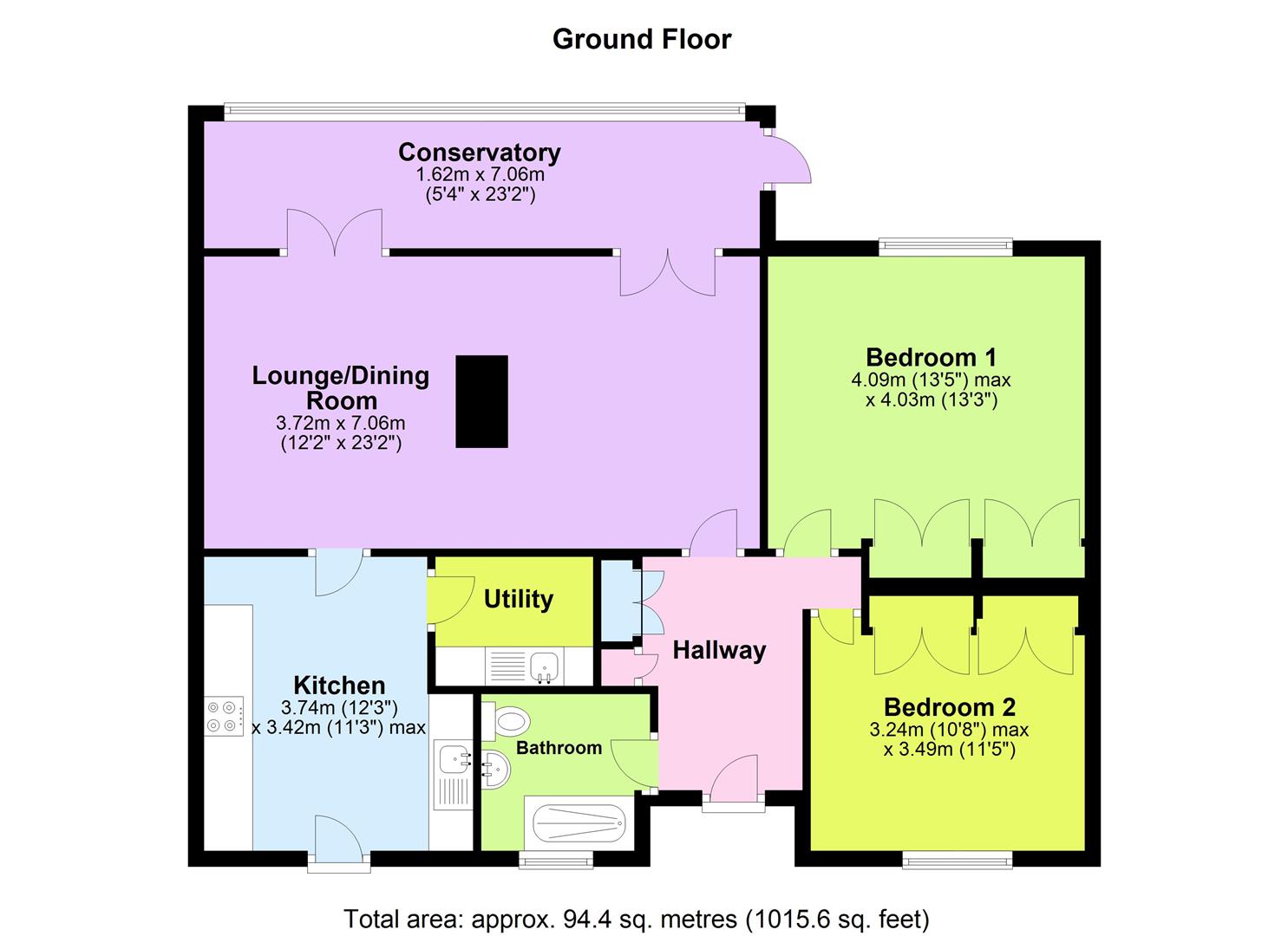 9, Lugwardine Court Orchard, Hereford floorplan