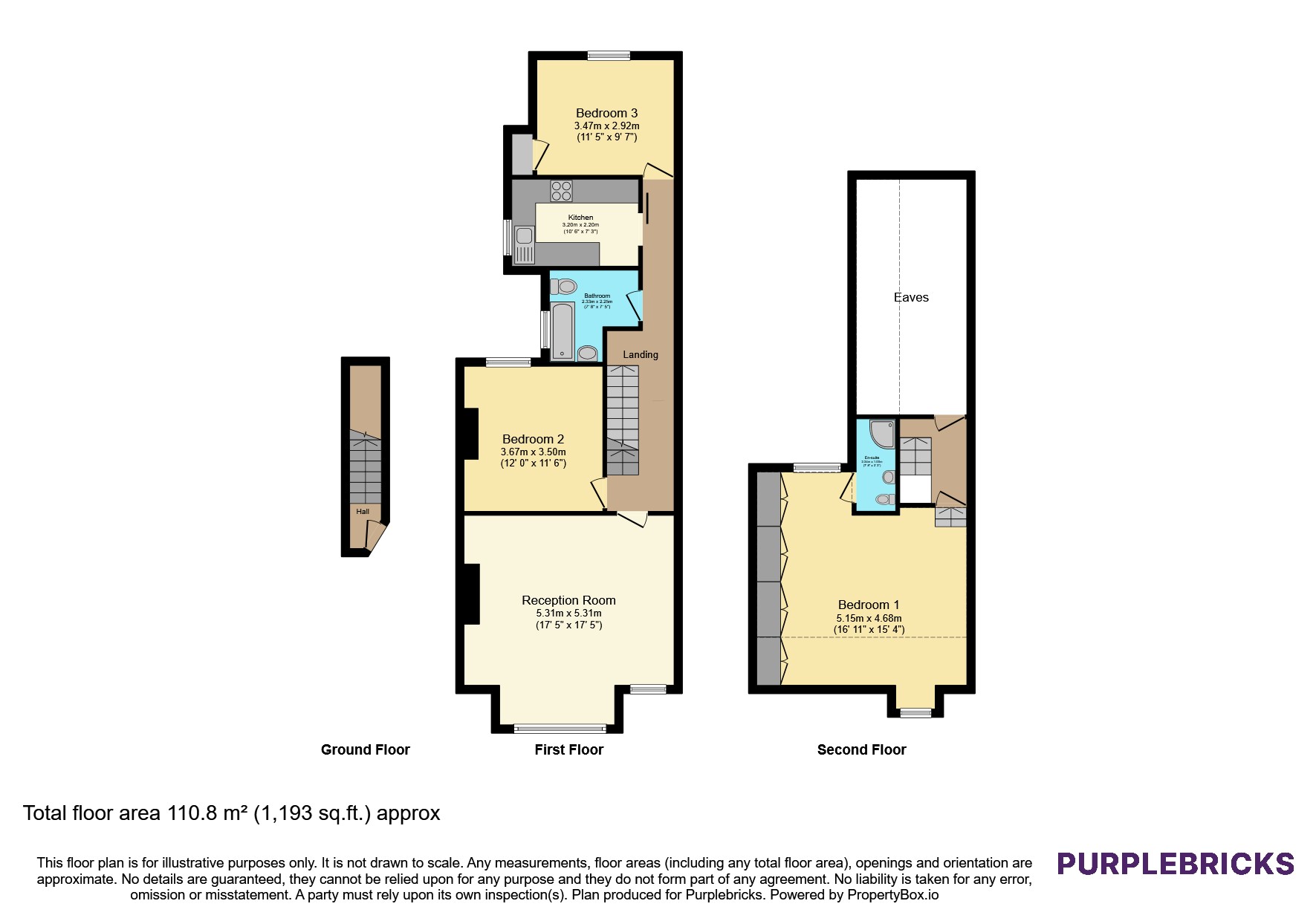 Longley Road, Tooting floorplan