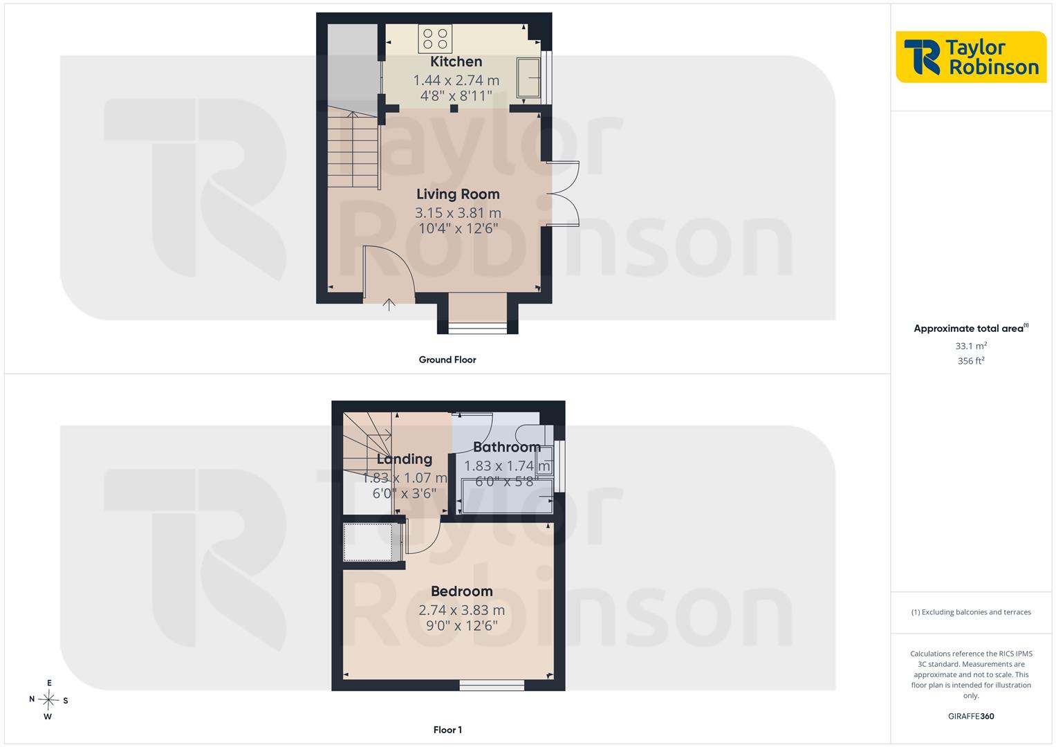 29, Oakfields, Crawley floorplan