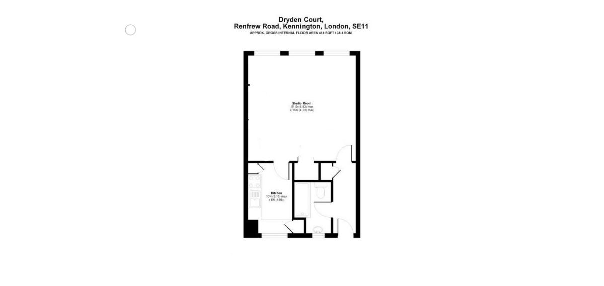 0 Bedrooms Studio to rent in Renfrew Road, London SE11