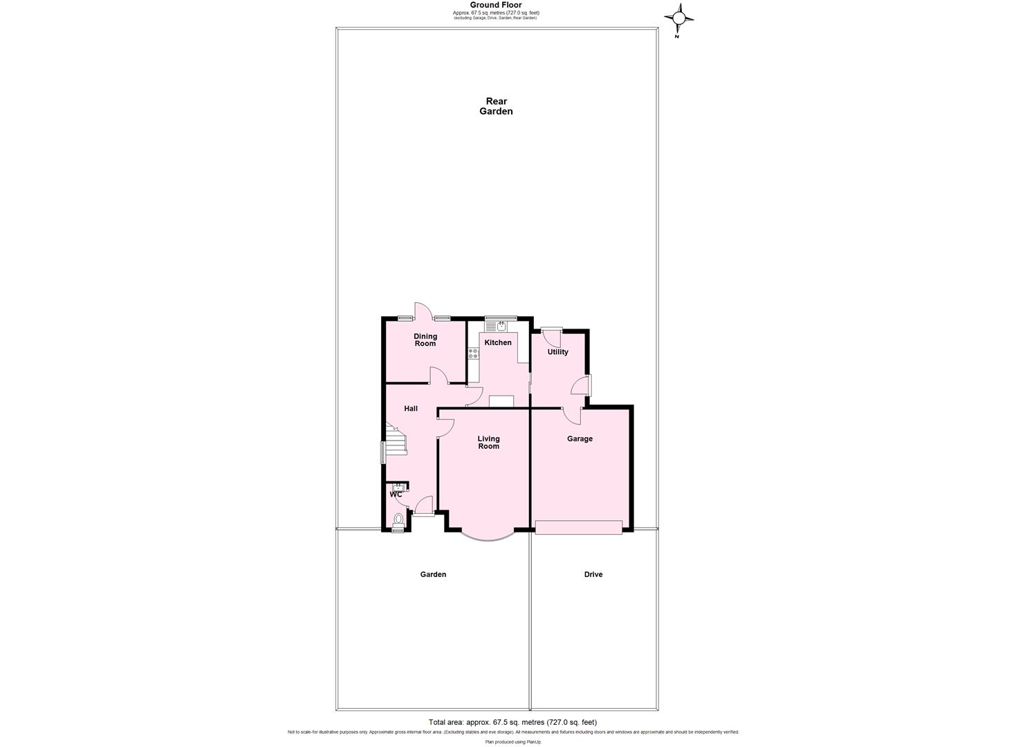 38, Shaw Crescent, York floorplan
