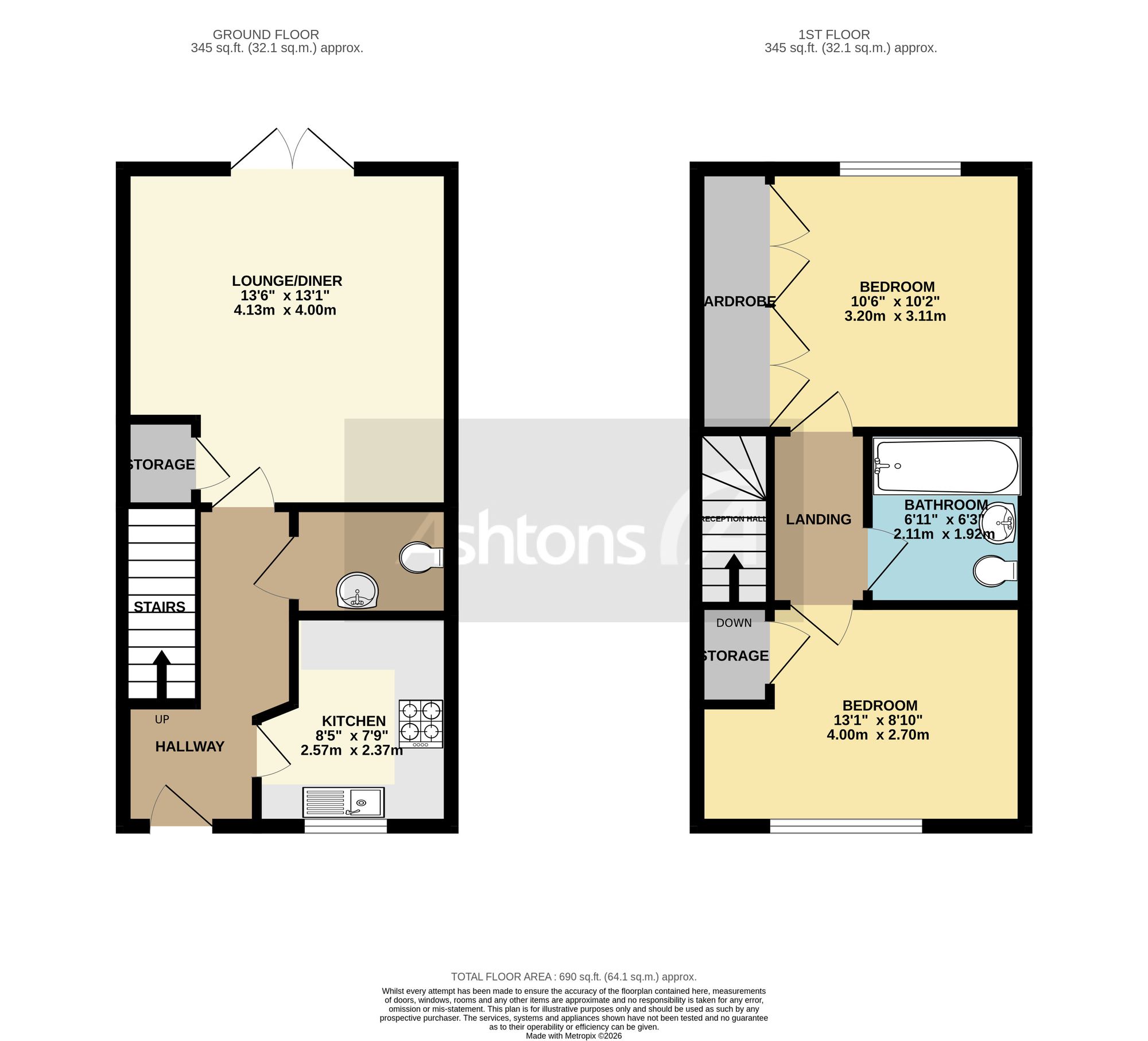 25 Bettison Avenue, Leigh floorplan