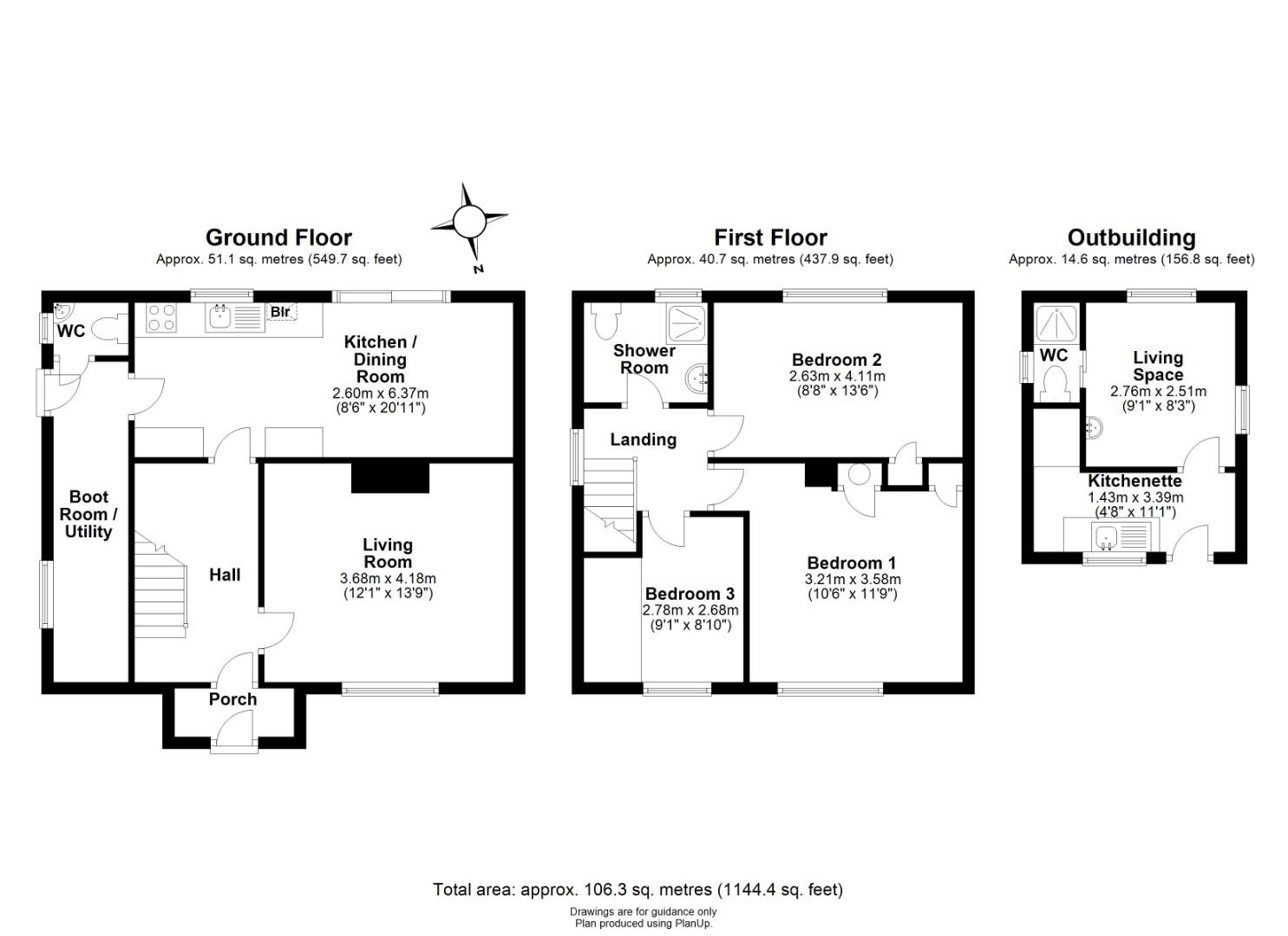 108, Paget Road, Cambridge floorplan
