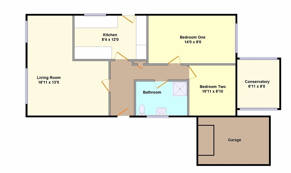 2 Bedrooms Detached bungalow to rent in Redheath Close, Watford, Hertfordshire WD25