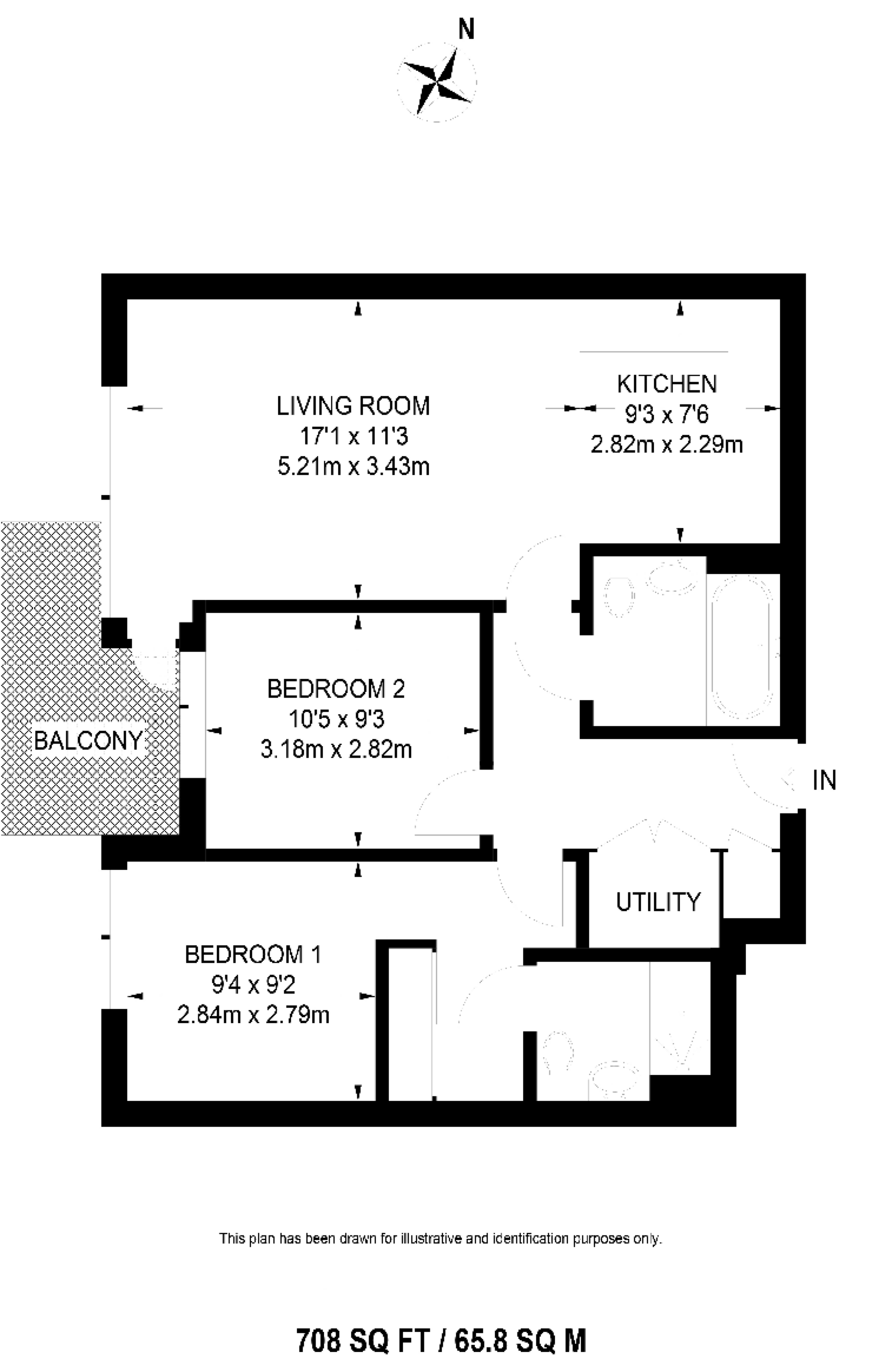 Smithfield Square, Harringay floorplan