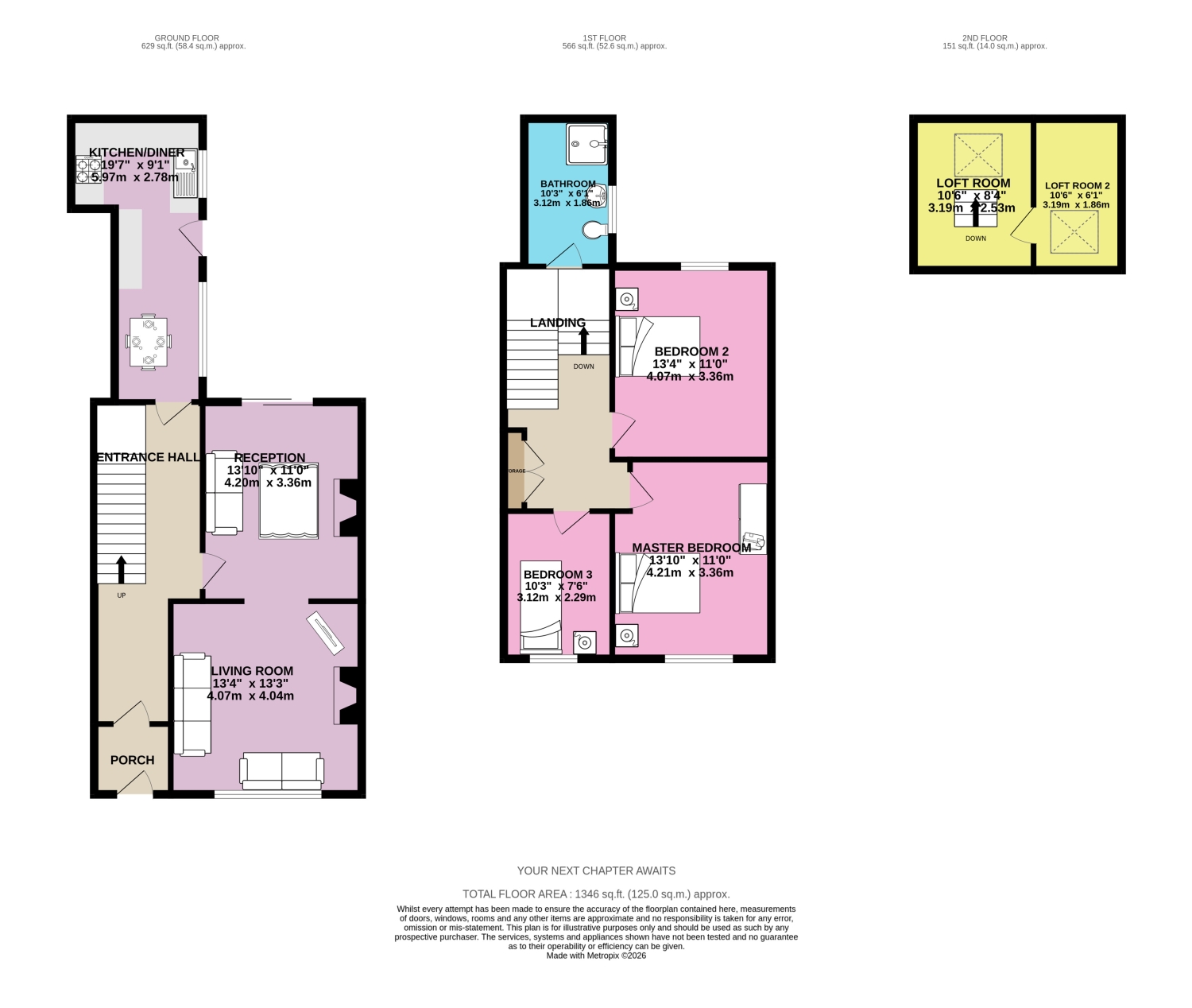 5, Stanhope Street, Saltburn-by-the-Sea floorplan