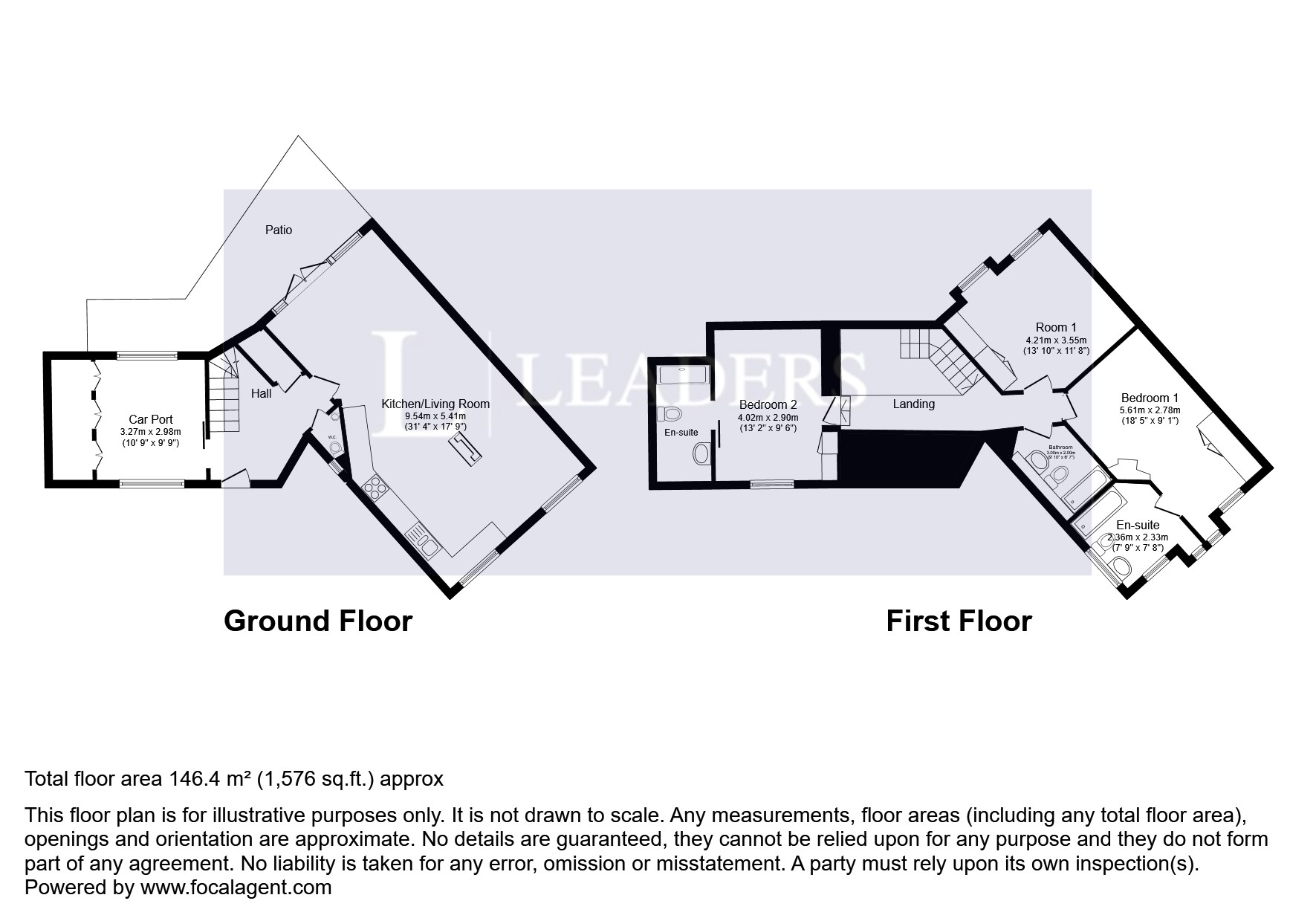 82, Meads Street, East Sussex floorplan