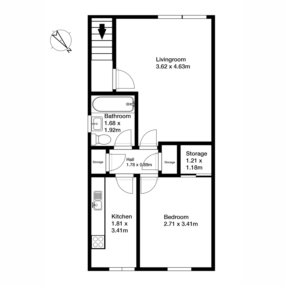 83, Springfield Park, Johnstone floorplan