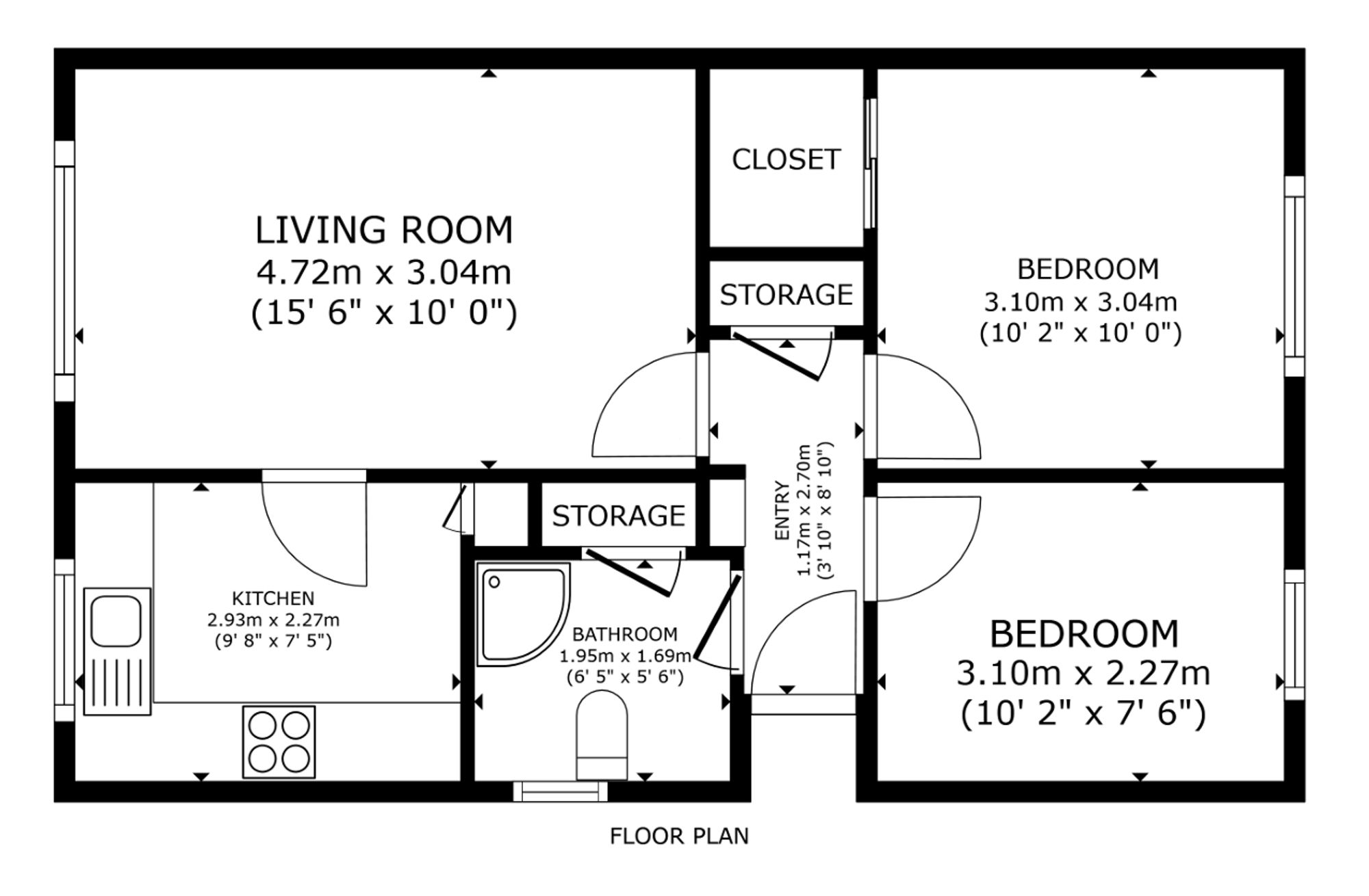 8 Keverkae, Alloa floorplan
