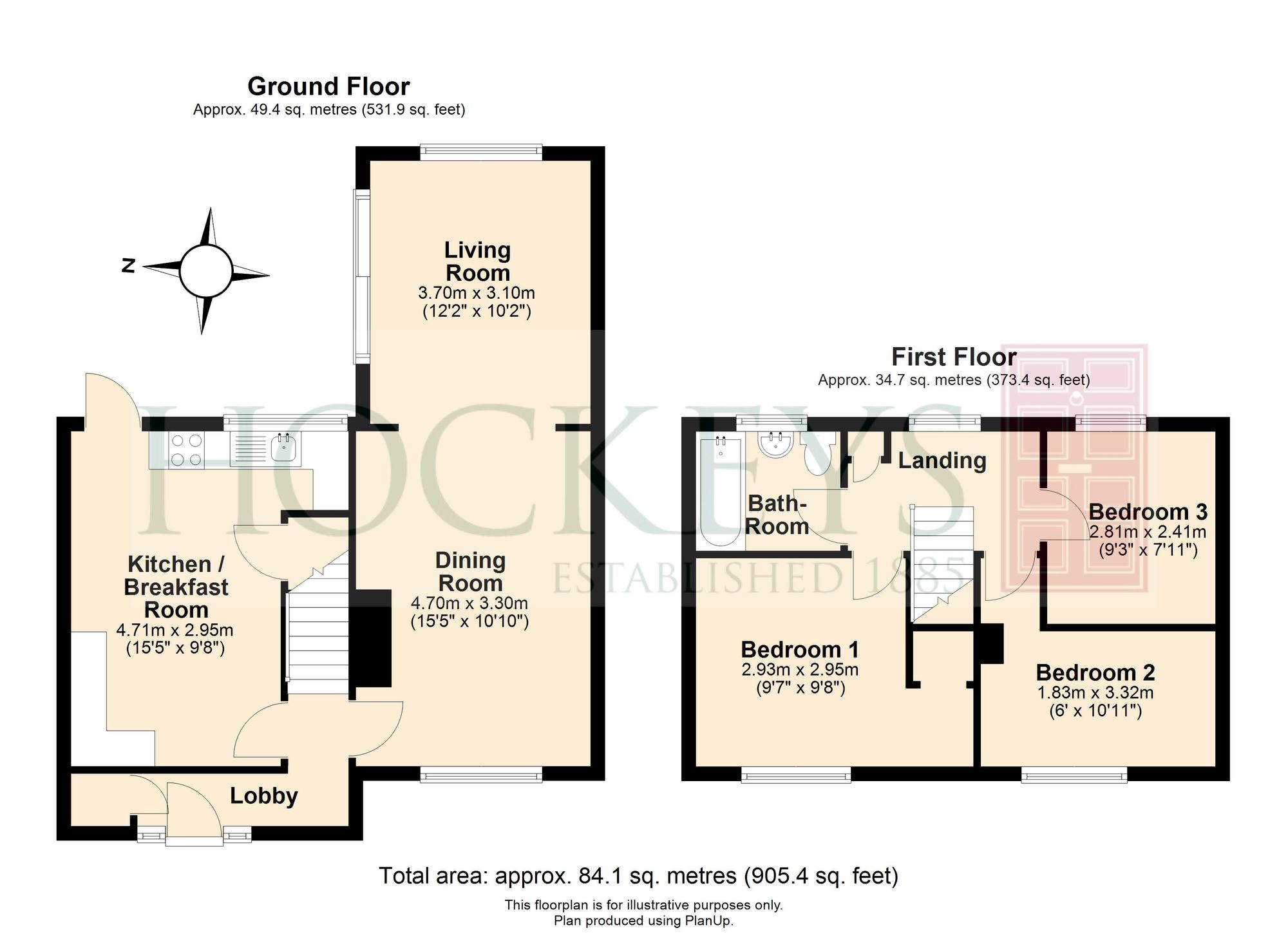 26 Fortescue Road, Cambridge floorplan