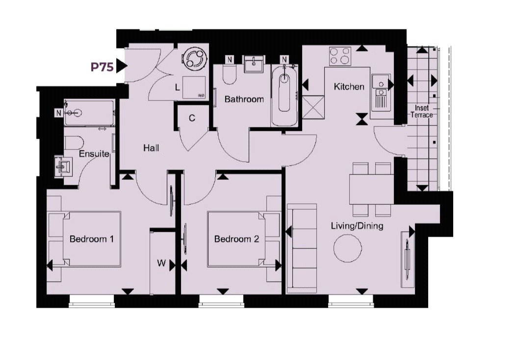 Plot 75 Spring Hill,, Manor Lane, Berkshire floorplan