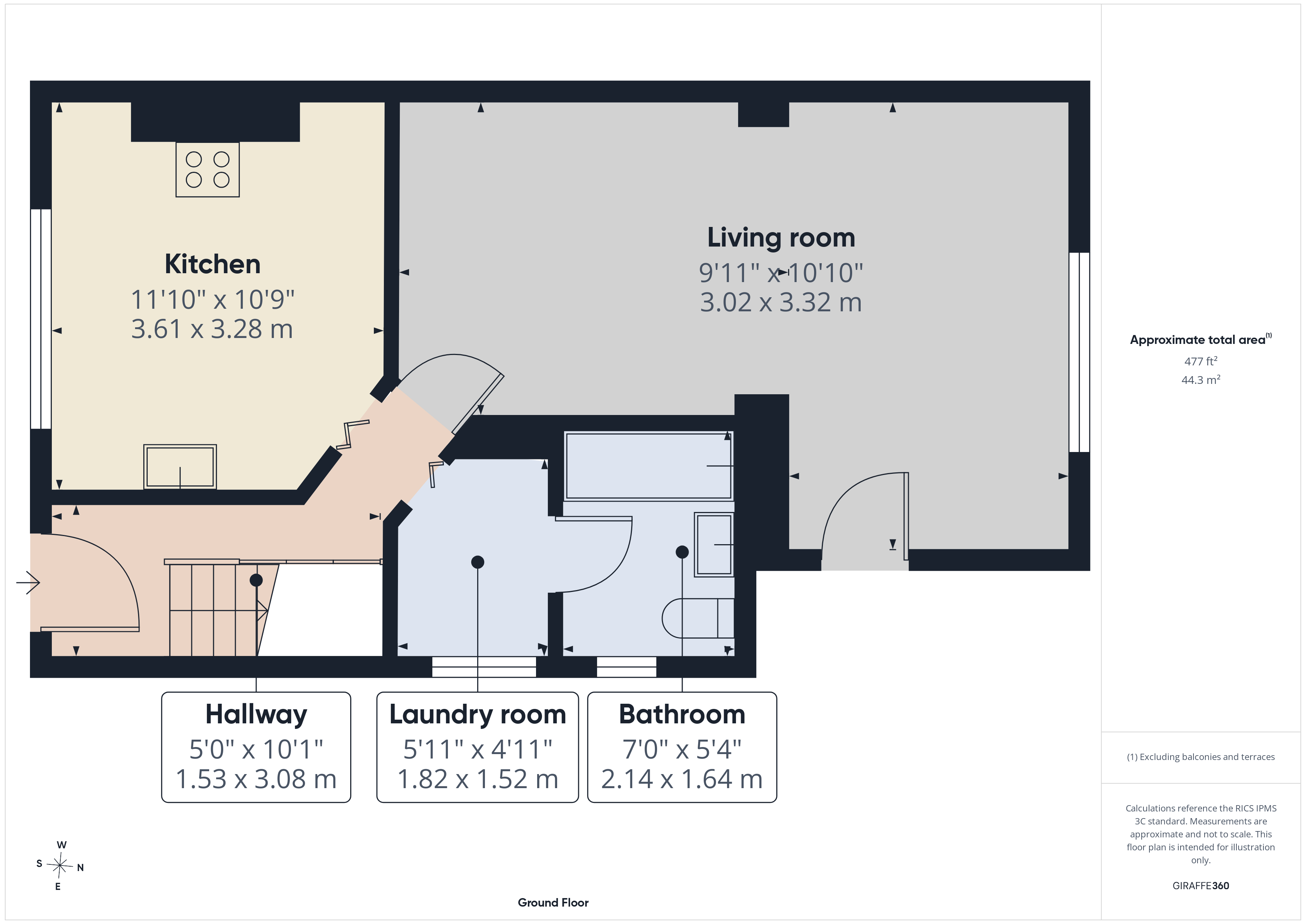 Causton Road, Colchester floorplan