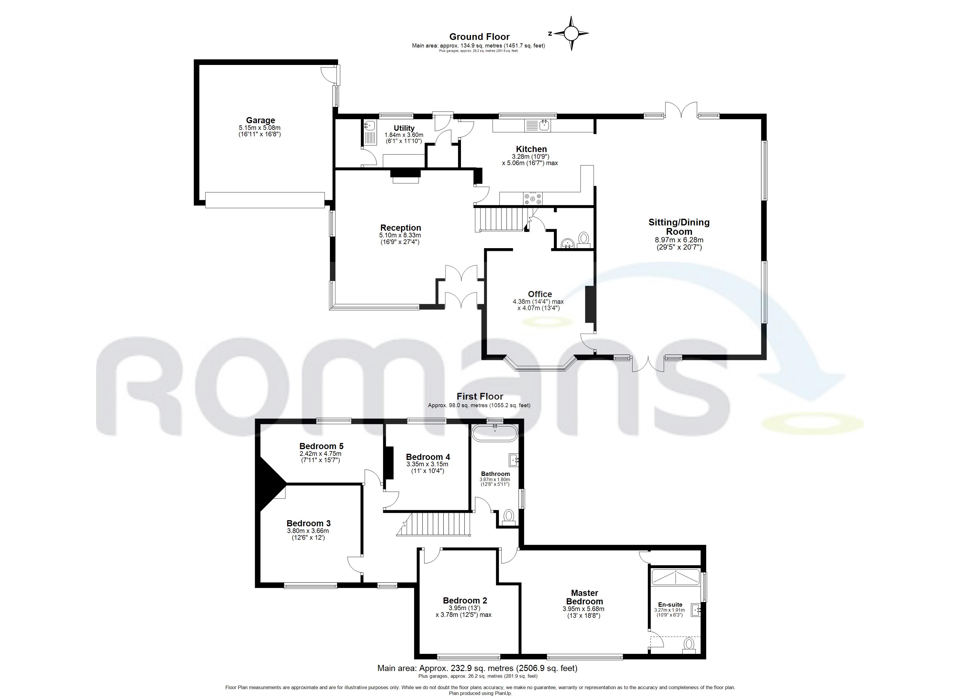 The Flats, Blackwater, Surrey GU17, 5 bedroom detached house for sale