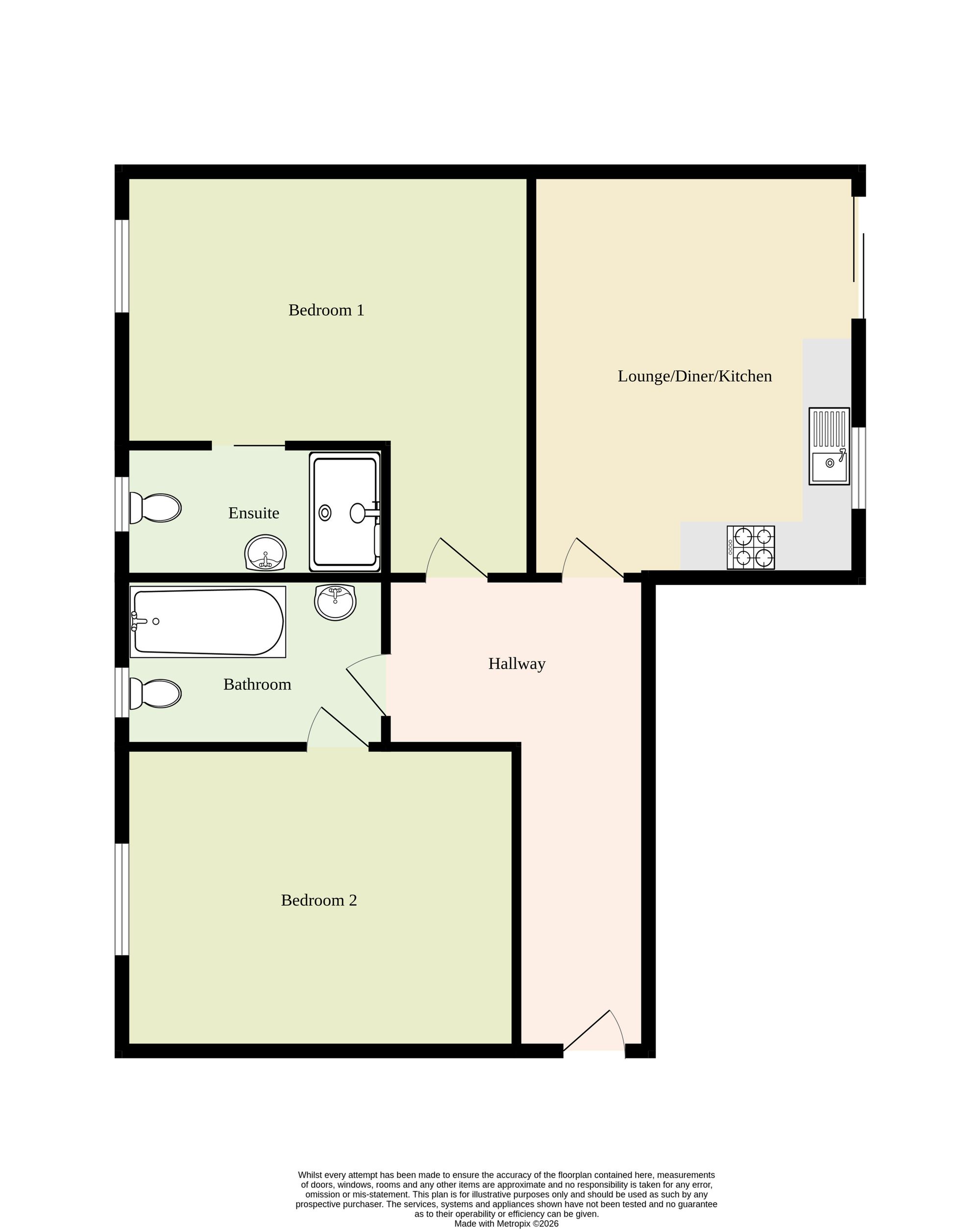 9 Emms Court Ber Street, Norwich floorplan