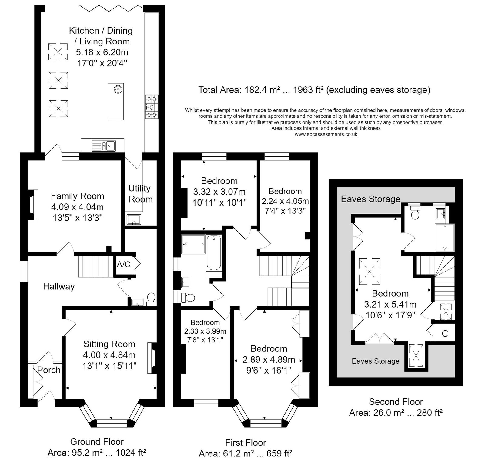 18, Evelyn Road, Bath floorplan