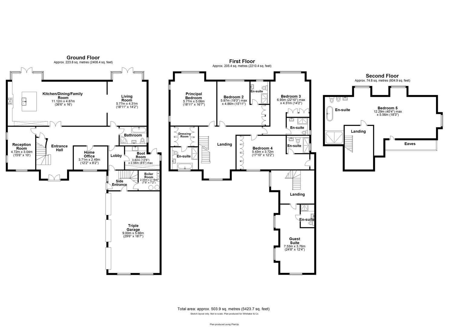 Bamville Copse, Cross Lane, Harpenden floorplan