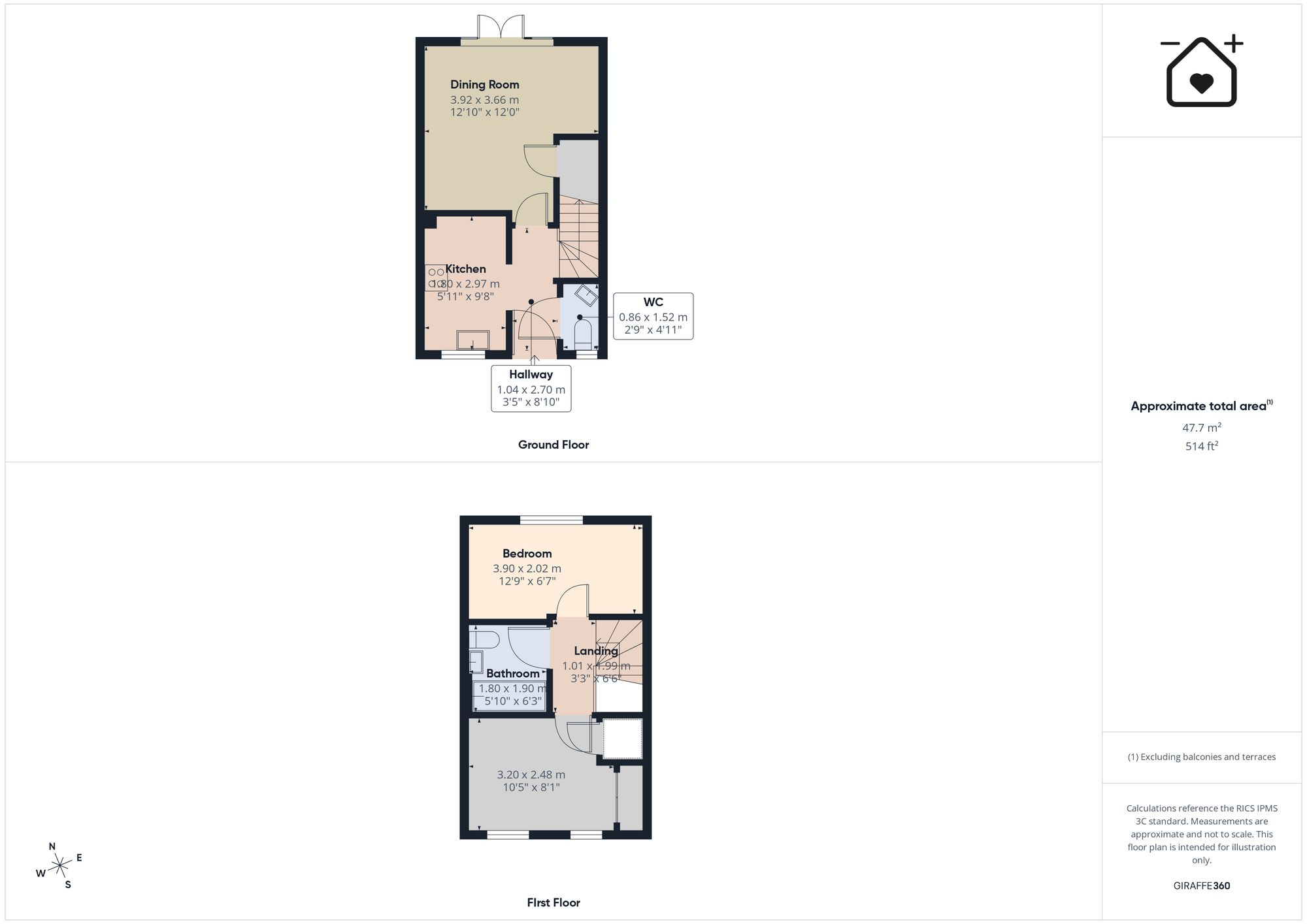 61 Rhoose Way, Barry floorplan
