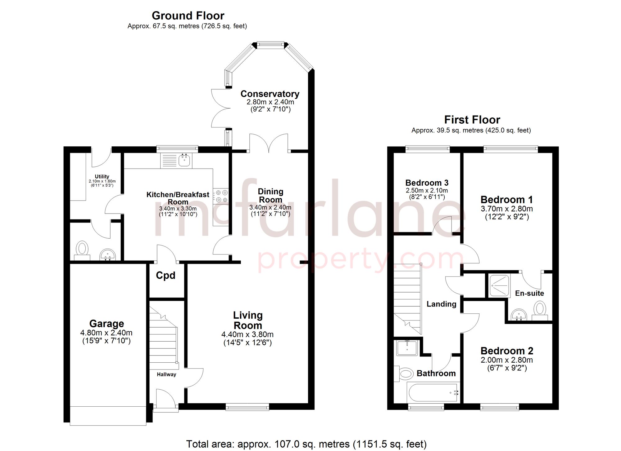 19 Yeats Close, Swindon floorplan