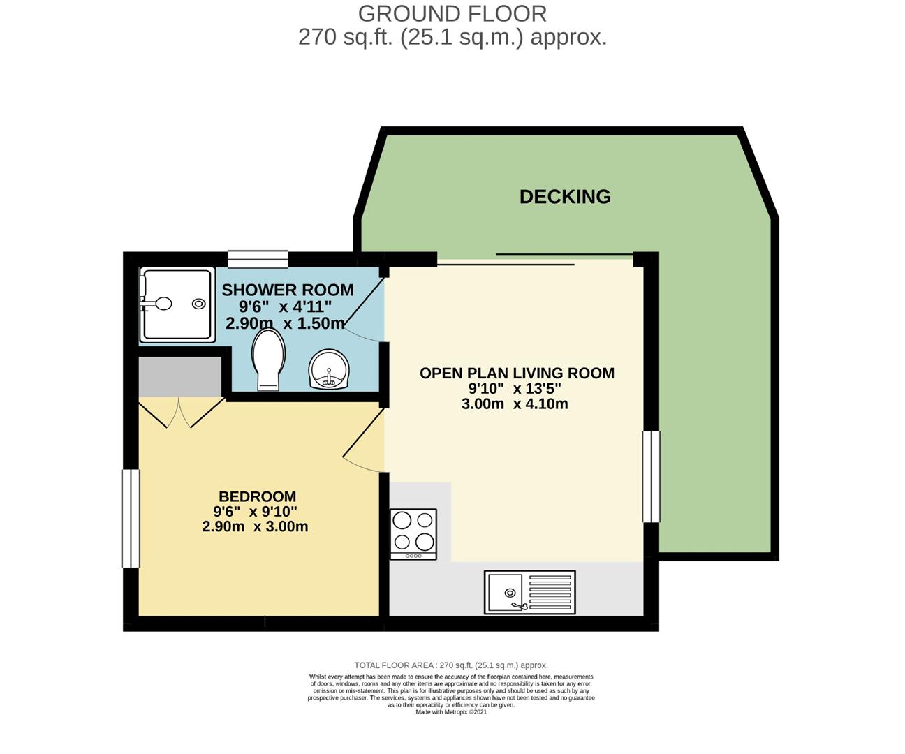 1 Egret The Cove, Fishcombe Road, Brixham floorplan