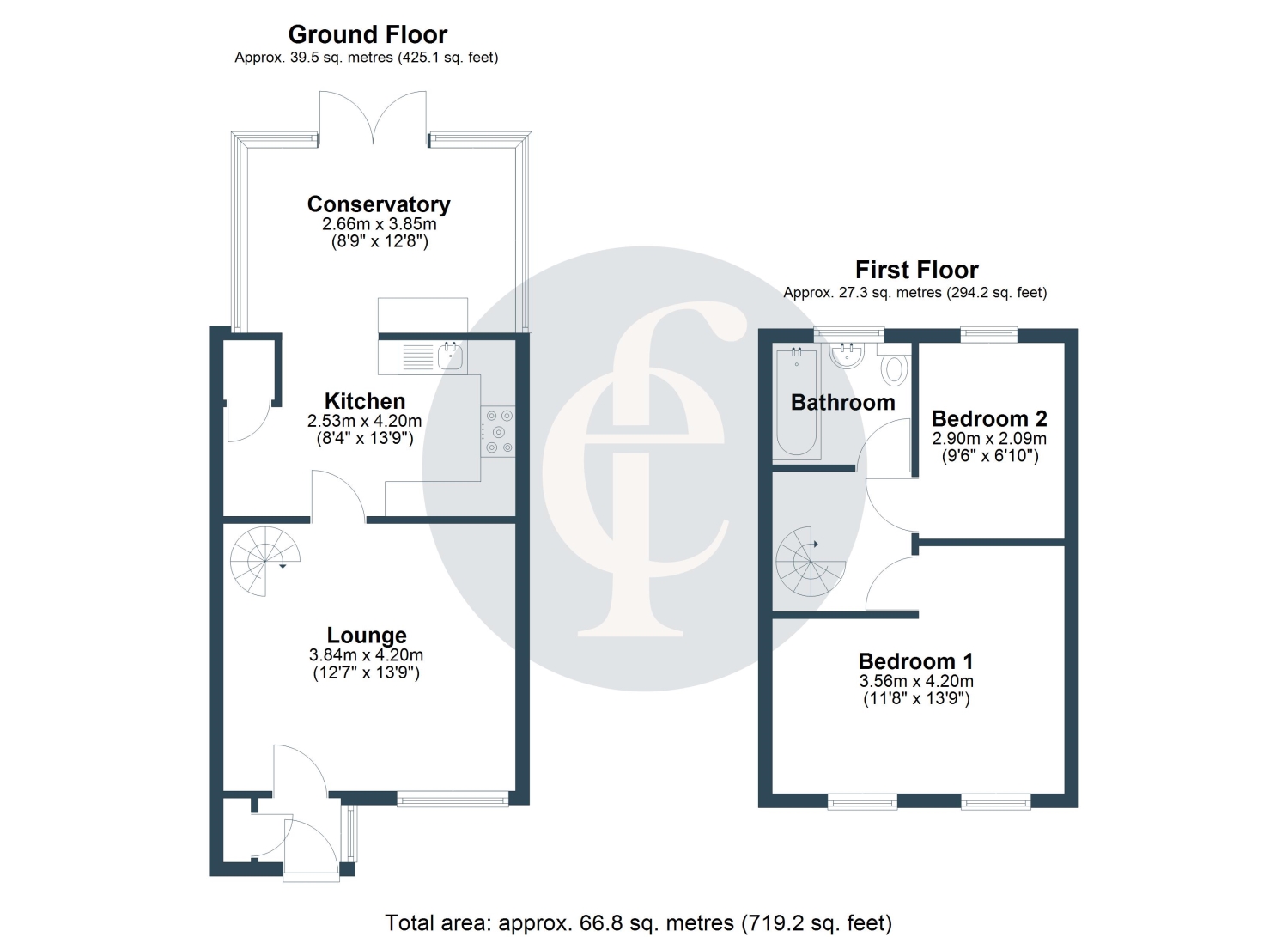 1, Carew Close, Stratford-upon-Avon floorplan