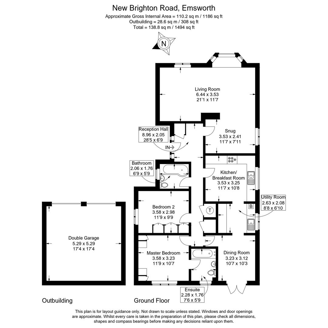 89, New Brighton Road, Emsworth floorplan