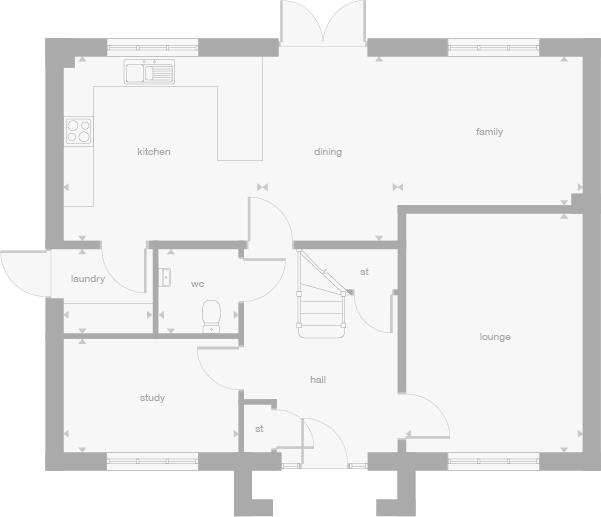 88, Rose Hill Rise, Doncaster floorplan