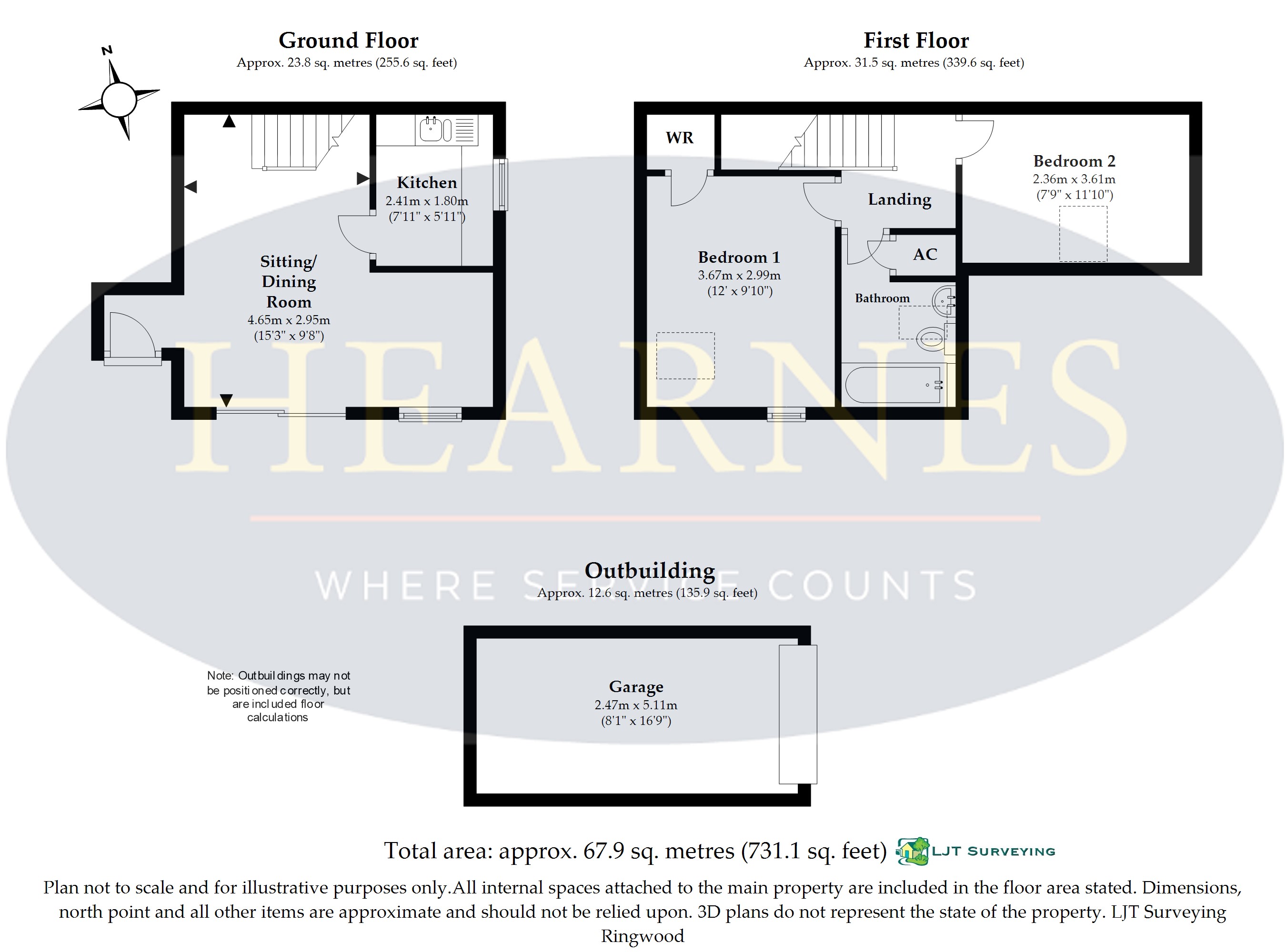 1, Georges Mews, Corfe Mullen floorplan