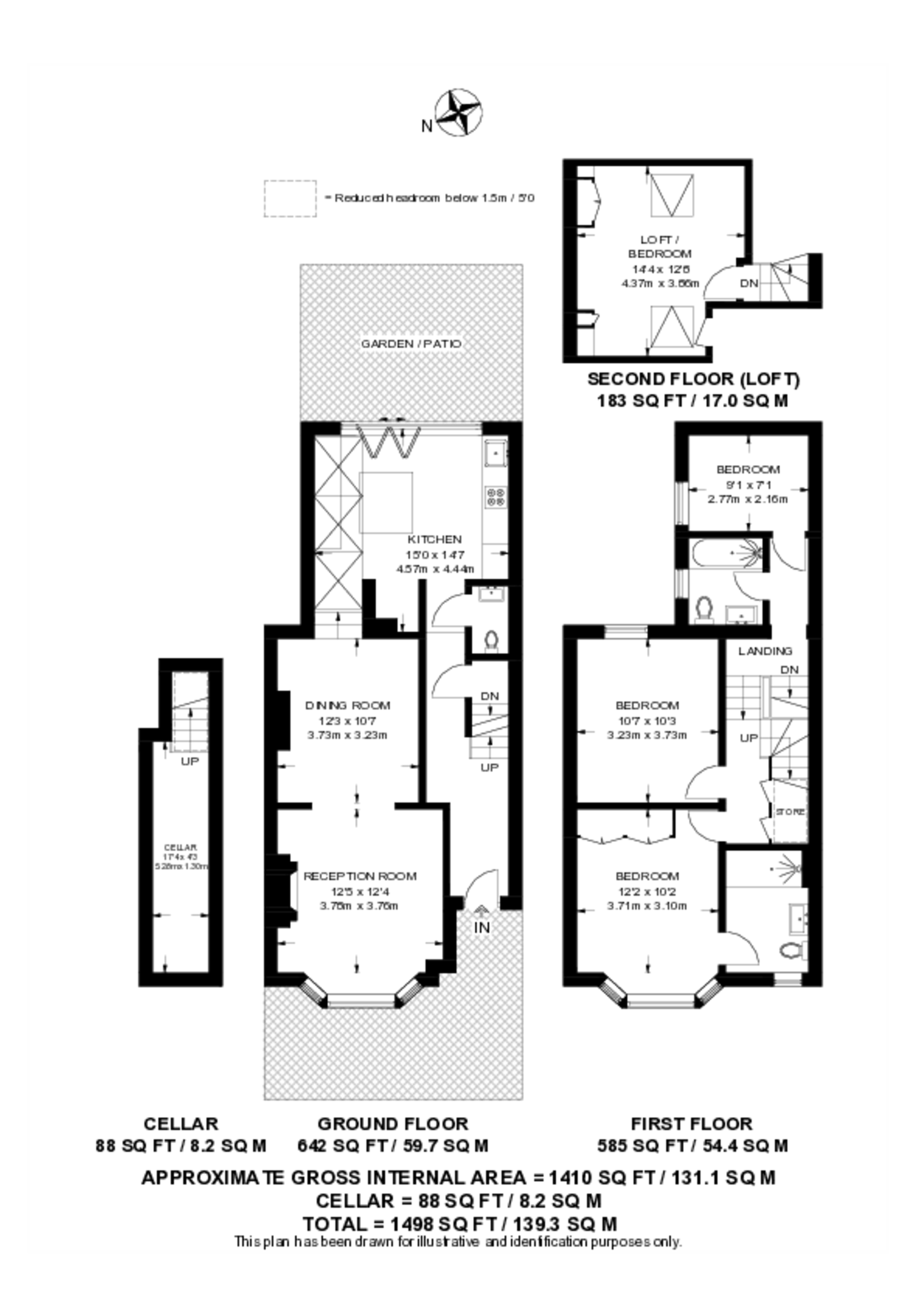 Sutton Lane North, Chiswick floorplan