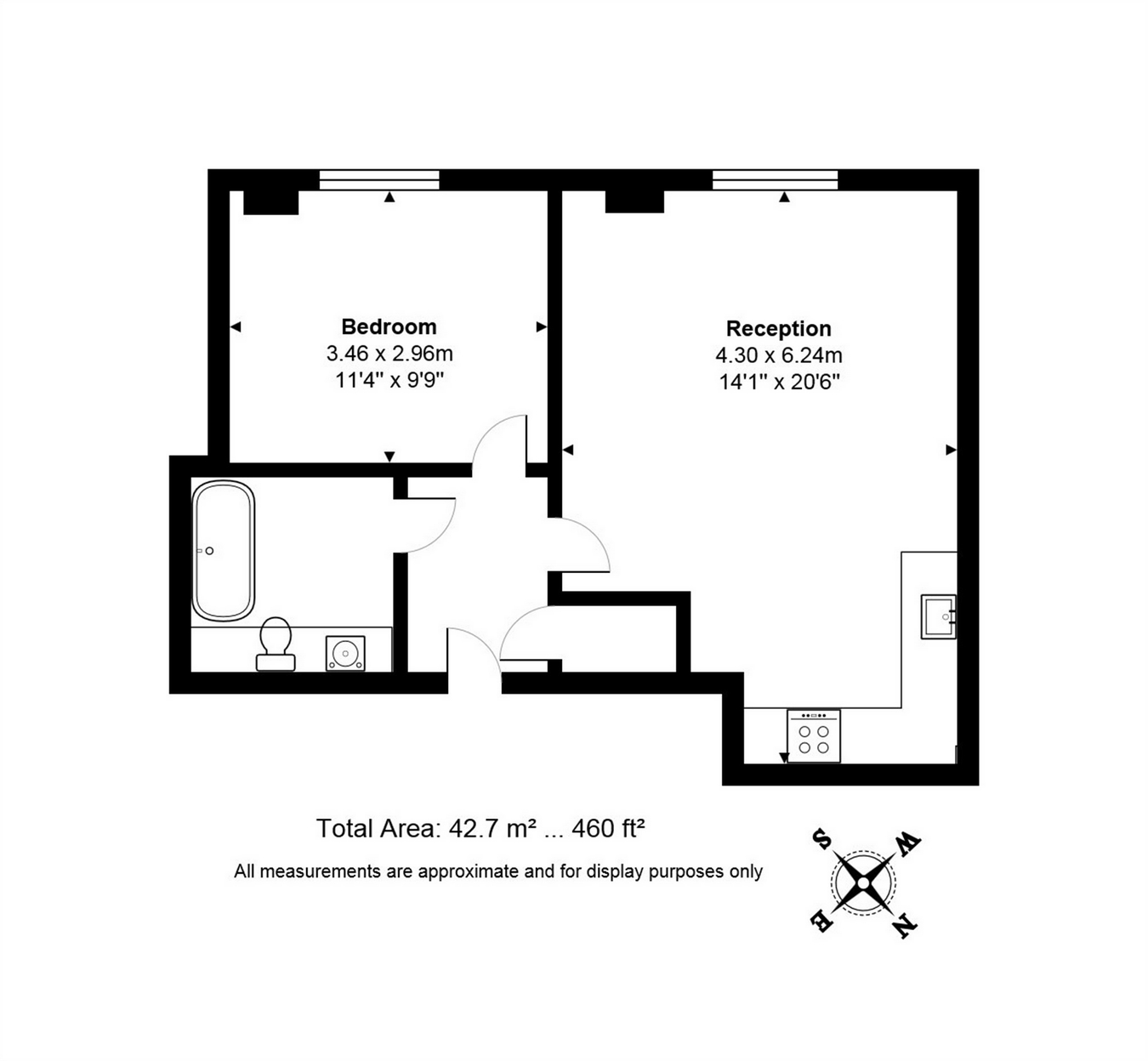 1 Bedrooms Flat to rent in Tech West Lofts, 4 Warple Way, Acton, Acton W3