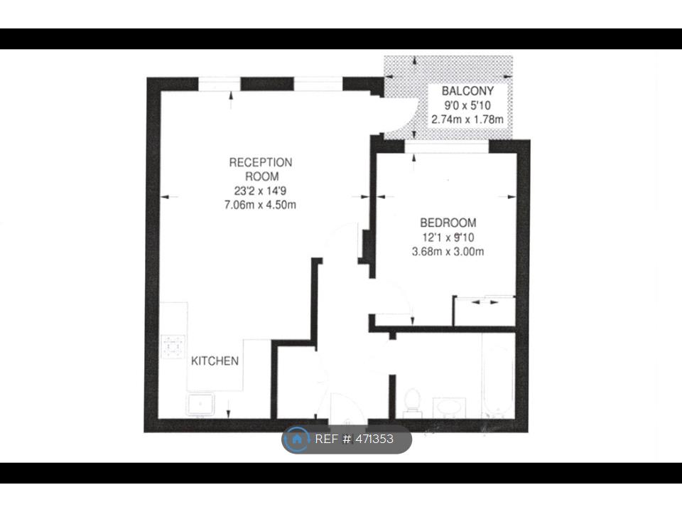 1 Bedrooms Flat to rent in Elizabeth House, Wembley HA9