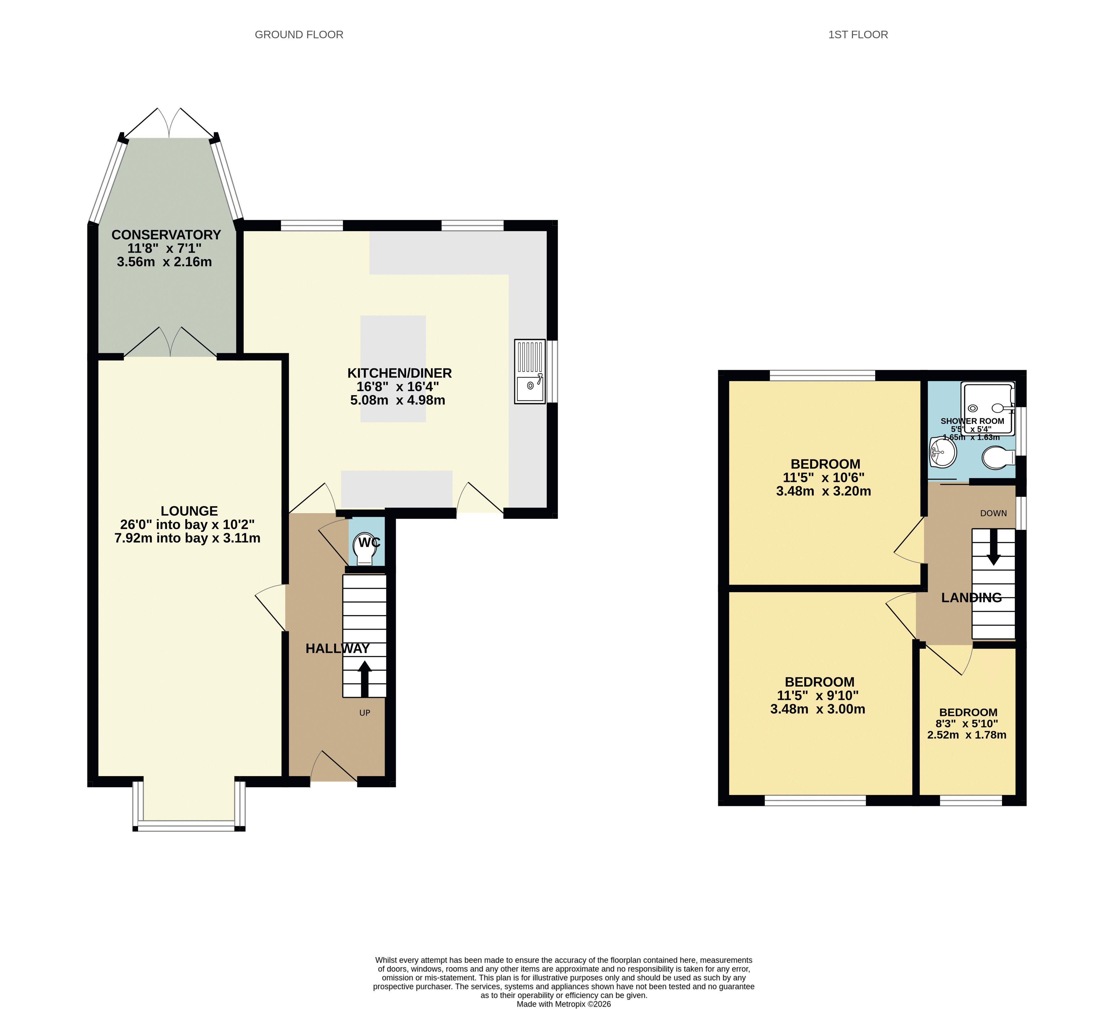 9, St. Michaels Crescent, Scunthorpe floorplan