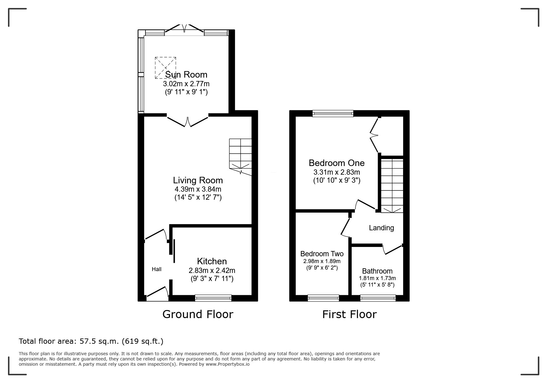 113, Sandpiper Road, Southampton floorplan