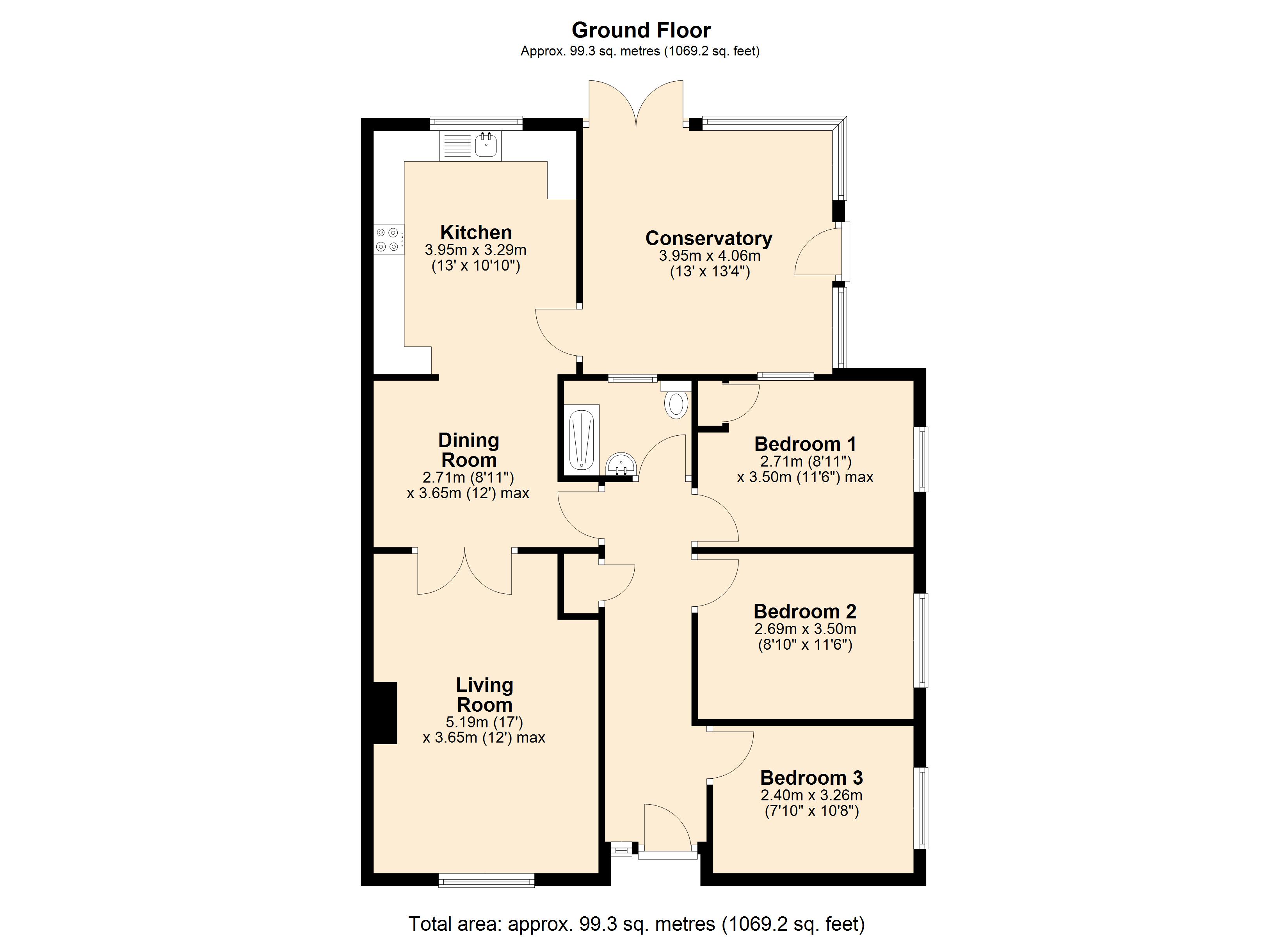 49, Avon Road, Wiltshire floorplan