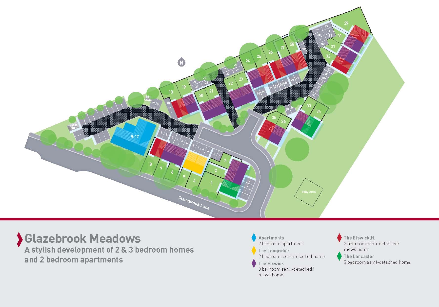2 Bedrooms Flat to rent in Glazebrook Meadows, Glazebrook, Warrington WA3