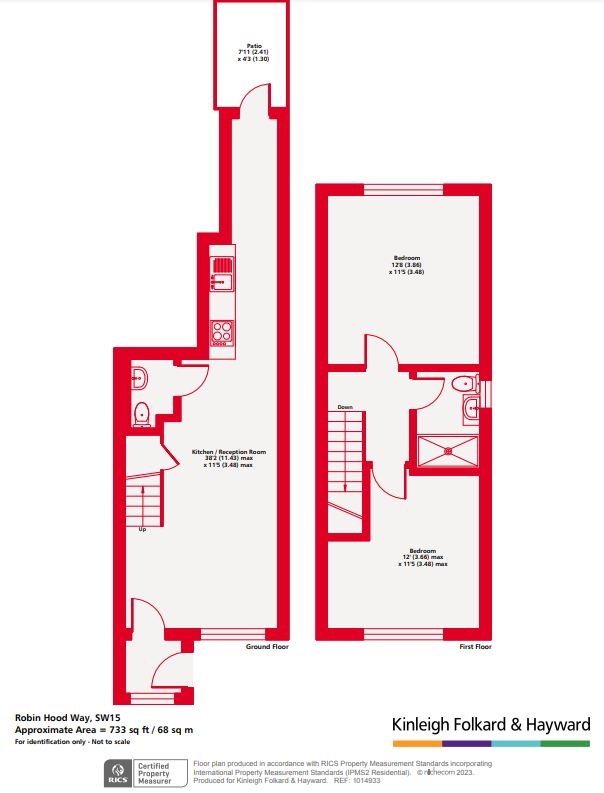 121a, Robin Hood Way, London floorplan