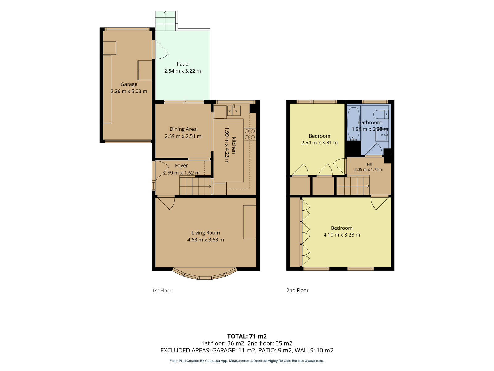 59, Tylcha Fach Estate, Porth floorplan