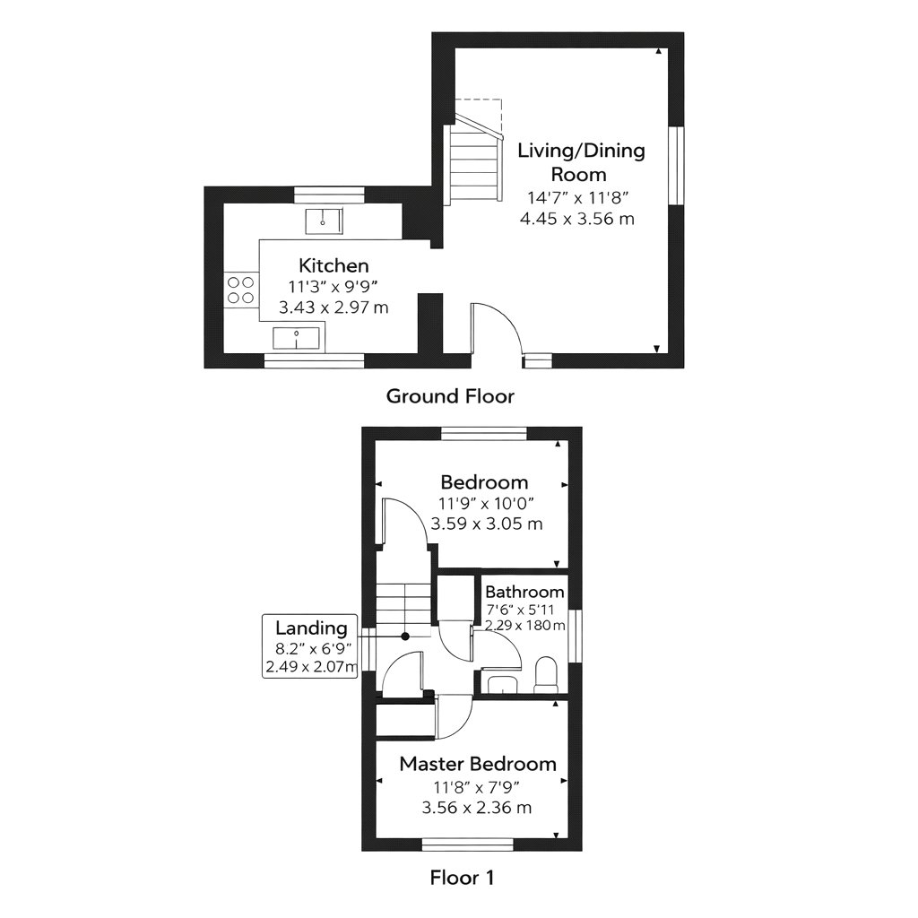 A, 205, Henley Road, Reading floorplan