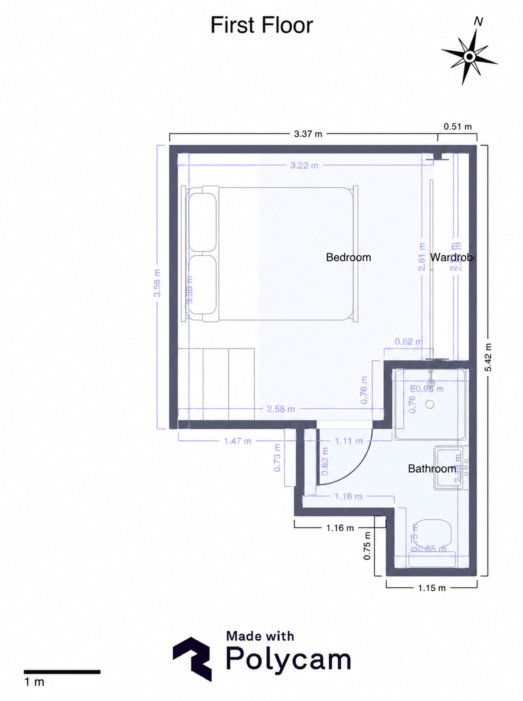 Flat 9, Greystone Court, Redhill floorplan