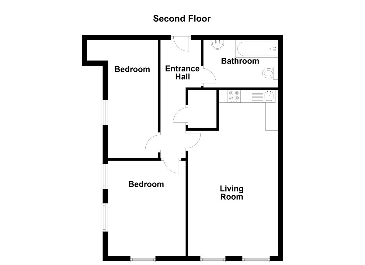 2 Bedrooms Flat for sale in Parsonage Lane, Bishop's Stortford CM23