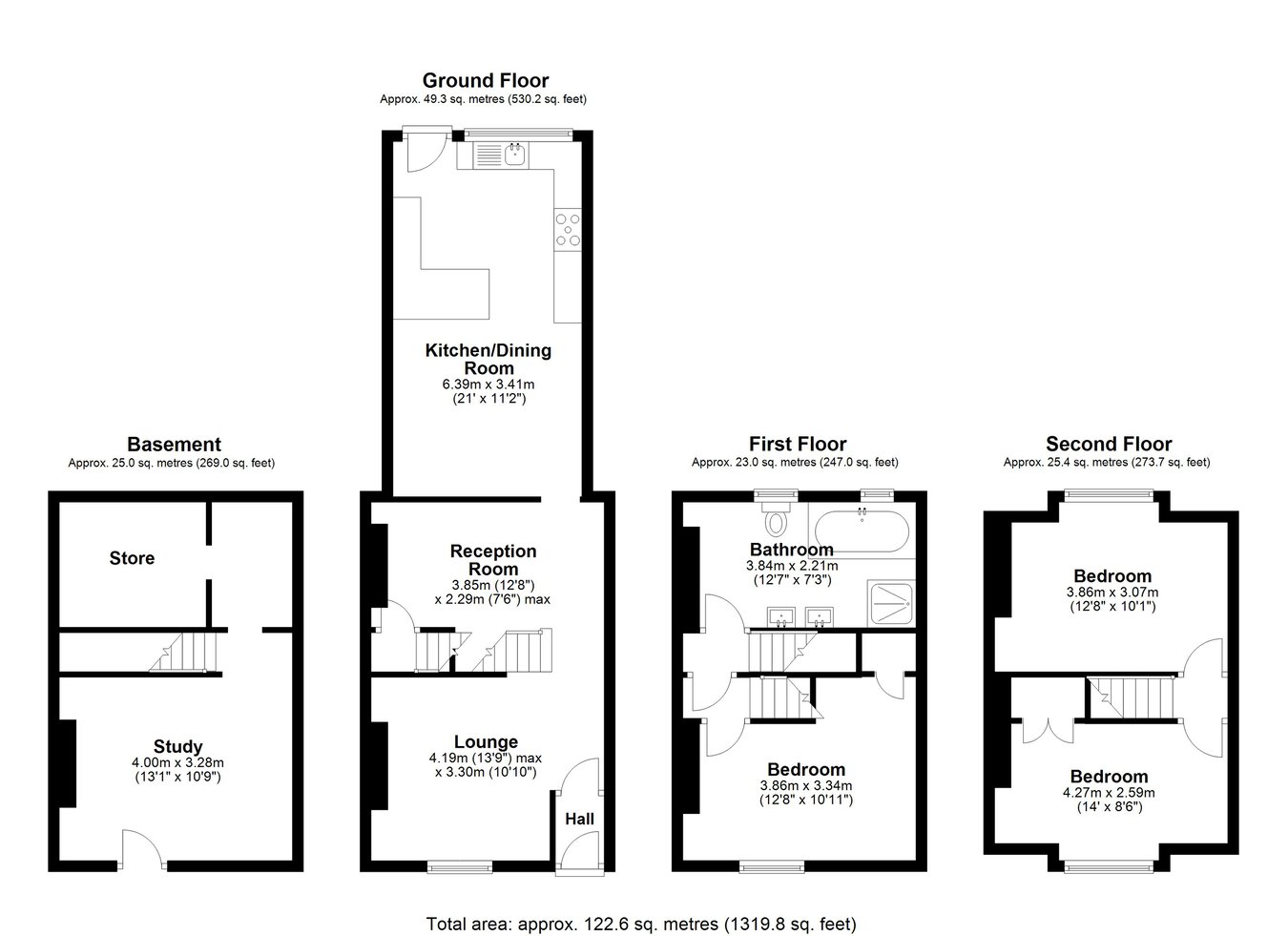 57, Crabble Hill, Dover floorplan