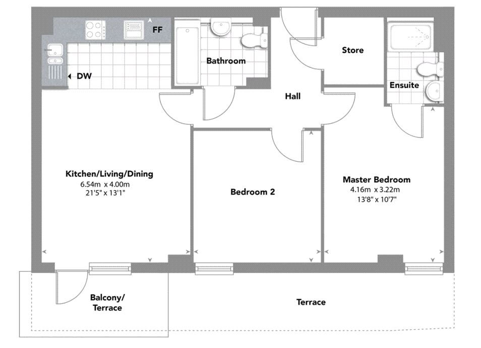 2 Bedrooms Flat for sale in Austen House, Gayton Road, Harrow HA1