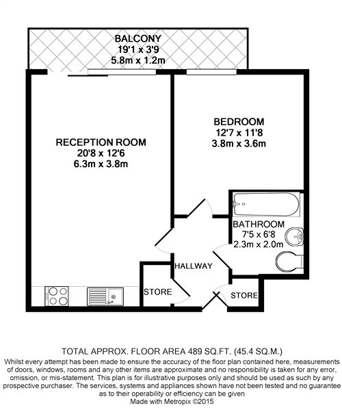 1 Bedrooms Flat to rent in Metcalfe Court, John Harrison Way, London SE10